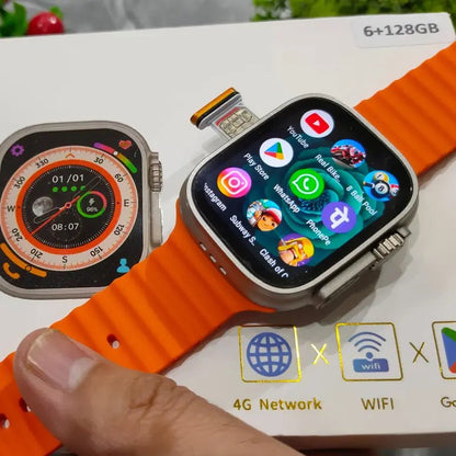 SMARTWATCH 4G ULTRA / UN CELULAR EN TU MUÑECA OFERTA SOLO HOY - COMPRA SEGURA ONLINE