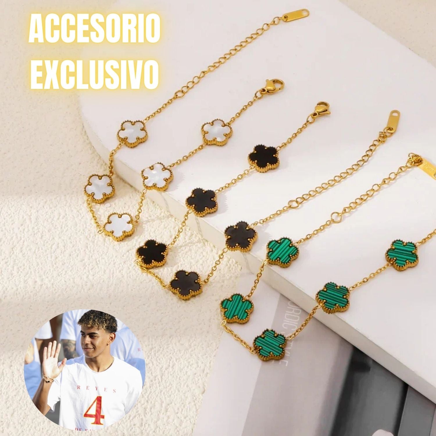 PULSERA EXCLUSIVA / BAÑO18K RESALTA CON ESTILO - COMPRA SEGURA ONLINE