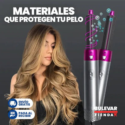 SECADOR DE PELO 5 EN 1 ORIGINAL / PRODUCTO DE CALIDAD - COMPRA SEGURA ONLINE